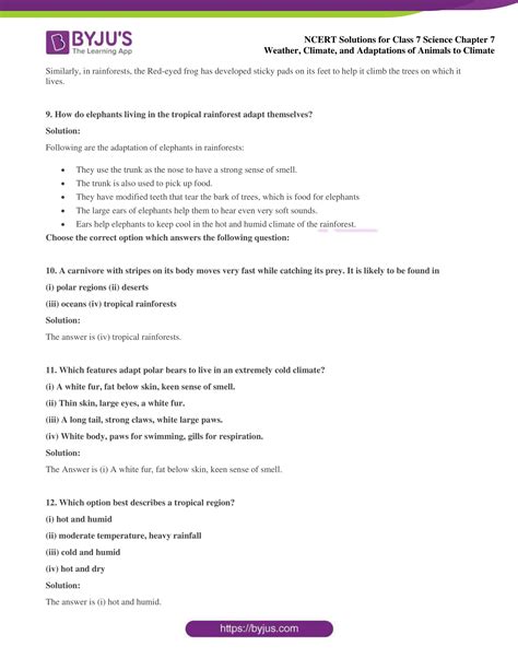 NCERT Solutions for Class 7 Science Chapter 7 Weather, .